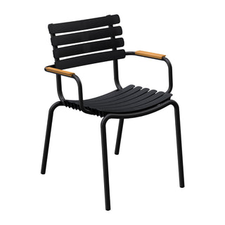 ReClips Gartenstuhl - Outdoor Stuhl - Houe - Black - in Bambus