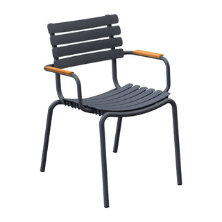 ReClips Gartenstuhl - Outdoor Stuhl - Houe - Olive Green - in Bambus