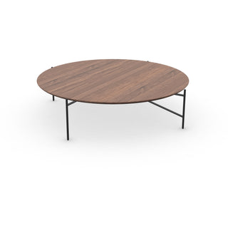 Tinker Couchtisch - Couchtisch - Prostoria - Ø120 x H30cm - Nussbaum geölt