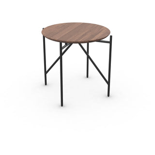 Tinker Couchtisch - Couchtisch - Prostoria - Ø50 x H44cm - Nussbaum geölt