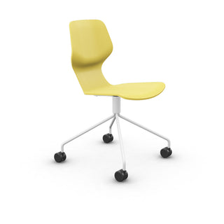 Oblikant Bürostuhl - Bürostuhl - Prostoria - Grey White - Yellow