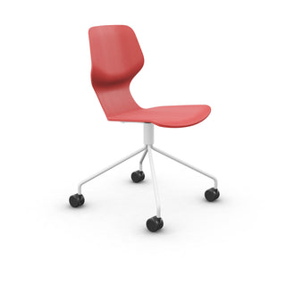Oblikant Bürostuhl - Bürostuhl - Prostoria - Grey White - Red