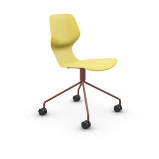 Oblikant Bürostuhl - Bürostuhl - Prostoria - Red Ochre - Yellow