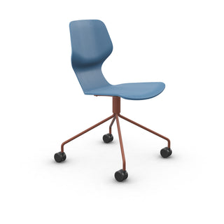 Oblikant Bürostuhl - Bürostuhl - Prostoria - Red Ochre - Blue