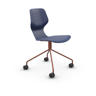Oblikant Bürostuhl - Bürostuhl - Prostoria - Red Ochre - Sapphire Blue