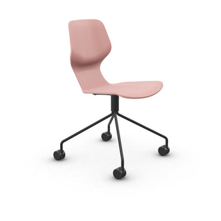 Oblikant Bürostuhl - Bürostuhl - Prostoria - Schwarz - Red Brown