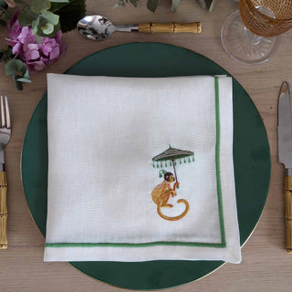 PM Servietten-Set | Monkey - Textilien - PM - 4 Servietten Monkey -