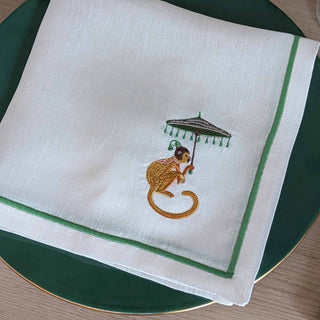 PM Servietten-Set | Monkey - Textilien - PM - 4 Servietten Monkey -