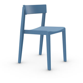 Bik Stuhl - Stuhl - Prostoria - kurze Rückenlehne - Blau