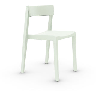Bik Stuhl - Stuhl - Prostoria - kurze Rückenlehne - Light Green