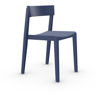 Bik Stuhl - Stuhl - Prostoria - kurze Rückenlehne - Sapphire Blue