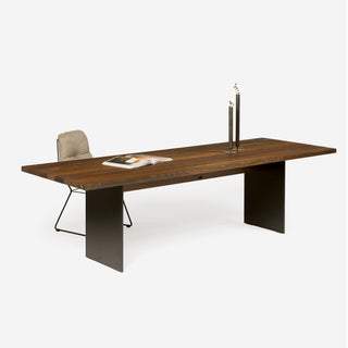 Janua Outdoor Tisch | SC41 - Outdoor Tisch - Janua - 180x90cm - Kastanie gebürstet (Ton Marone)