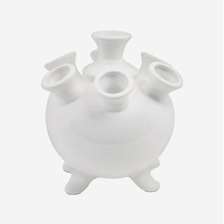 Tulip White Vase - Vase - &K - Small -