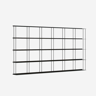 Kriptonite Regal | Krossing - Wandregal - Kriptonite - Schwarz - L100 x H100cm