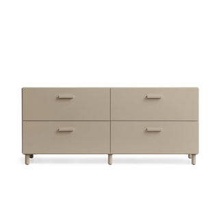 Relief Sideboard - kommode - String Furniture - Beige - Füße