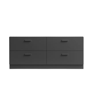 Relief Sideboard - kommode - String Furniture - Grau - Sockel