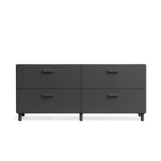 Relief Sideboard - kommode - String Furniture - Grau - Füße