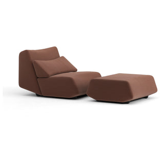 Absent Sessel - Loungesessel - Prostoria - Sessel + Hocker - Uniform Melange 0363