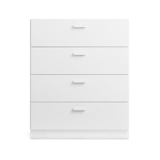 Relief Wide Kommode - kommode - String Furniture - Weiss - Sockel