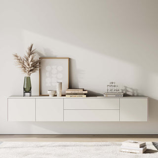 Avent Sideboard Low - Sideboard - Müller Small Living - Verkehrsweiss -