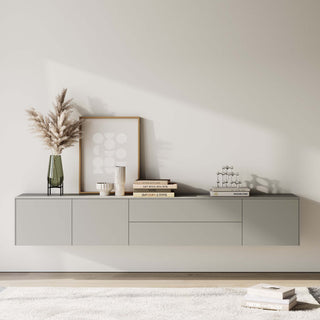 Avent Sideboard Low - Sideboard - Müller Small Living - Seidengrau -