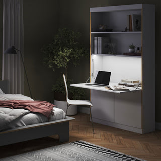 Flai Sekretär - Sekretaer - Müller Small Living - Weiß - Kompakt