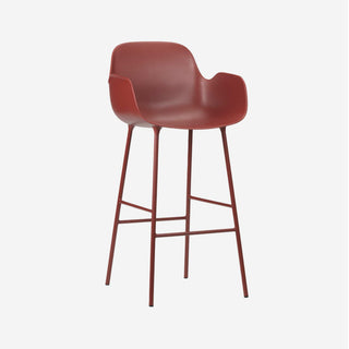 Normann Copenhagen Barhocker | Form Armchair - Barhocker - Normann Copenhagen - ohne Polsterung - Light Grey