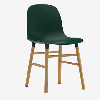 Normann Copenhagen Stuhl | Form Wood - Stuhl - Normann Copenhagen - Eiche - Weiß