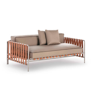 Gandia Blasco Sofa | Onsen 2Sitzer - Outdoor Sofa - Gandia Blasco - Silvertex Sandstone -