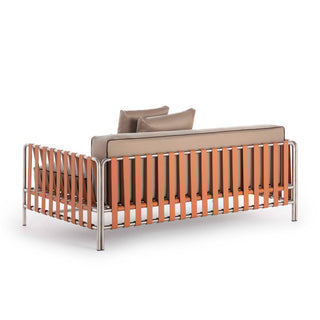Gandia Blasco Sofa | Onsen 2Sitzer - Outdoor Sofa - Gandia Blasco - Silvertex Sandstone -