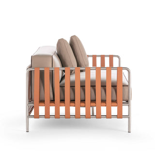 Gandia Blasco Sofa | Onsen 2Sitzer - Outdoor Sofa - Gandia Blasco - Silvertex Sandstone -