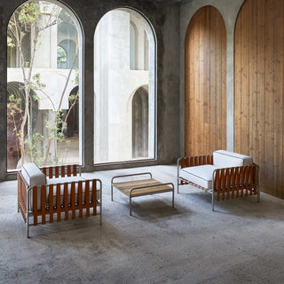 Gandia Blasco Loungesessel | Onsen - Outdoor Sessel - Gandia Blasco - Club Chair - Silvertex Cobre