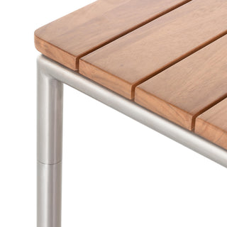 Gandia Blasco Tisch | Onsen - Outdoor Tisch - Gandia Blasco - Edelstahl - Iroko -