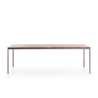 Gandia Blasco Tisch | Onsen - Outdoor Tisch - Gandia Blasco - Edelstahl - Iroko -