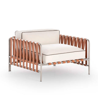 Gandia Blasco Loungesessel | Onsen - Outdoor Sessel - Gandia Blasco - Lounge Chair - Silvertex Ice