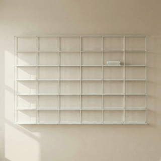 Kriptonite Regal | Krossing - Wandregal - Kriptonite - Weiß - L200 x H100cm