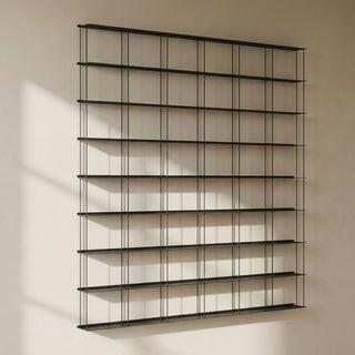 Kriptonite Regal | Krossing - Wandregal - Kriptonite - Schwarz - L200 x H200cm