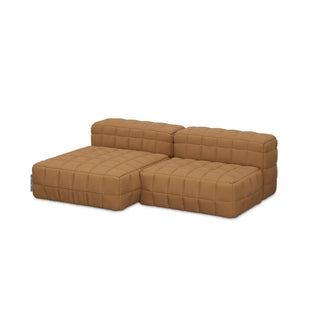 Henn Sofa Design - Sofa - Objekte unserer Tage - DESIGN 01 - COGNAC (Veganes Leder Haku 0351)