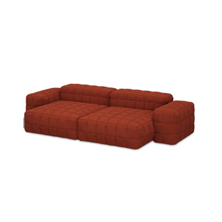 Henn Sofa Design - Sofa - Objekte unserer Tage - DESIGN 03 - SIENNA ROT (Steelcut3 0562)