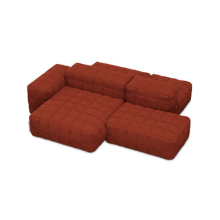 Henn Sofa Design - Sofa - Objekte unserer Tage - DESIGN 05 - SIENNA ROT (Steelcut3 0562)