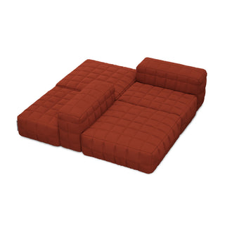 Henn Sofa Design - Sofa - Objekte unserer Tage - DESIGN 06 - SIENNA ROT (Steelcut3 0562)