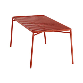 Objekte Unserer Tage Gartentisch | Ivy - Outdoor Tisch - Objekte unserer Tage - Sienna Rot - Large