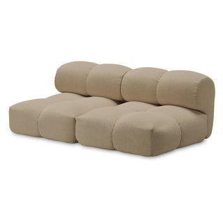 Objekte Unserer Tage Sofa | Sander Modular - Sofa - Objekte unserer Tage - DESIGN 02 (2.5-SITZER) - SAND (HUG ME 071 BY CHIVASSO)