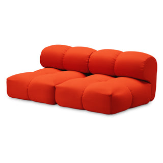 Objekte Unserer Tage Sofa | Sander Modular - Sofa - Objekte unserer Tage - DESIGN 02 (2.5-SITZER) - REINORANGE (VIDAR 4 0542 BY KVADRAT/RAF SIMONS)
