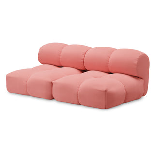 Objekte Unserer Tage Sofa | Sander Modular - Sofa - Objekte unserer Tage - DESIGN 02 (2.5-SITZER) - ROSA (VIDAR 4 622 BY KVADRAT/RAF SIMONS)