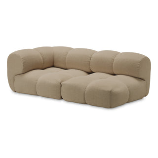 Objekte Unserer Tage Sofa | Sander Modular - Sofa - Objekte unserer Tage - DESIGN 03 LINKS (2.5-SITZER) - SAND (HUG ME 071 BY CHIVASSO)