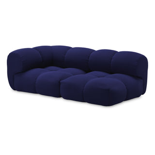Objekte Unserer Tage Sofa | Sander Modular - Sofa - Objekte unserer Tage - DESIGN 03 LINKS (2.5-SITZER) - MITTERNACHTSBLAU (XTREME YS024 BY CAMIRA)
