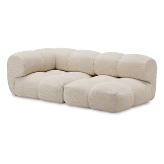 Objekte Unserer Tage Sofa | Sander Modular - Sofa - Objekte unserer Tage - DESIGN 03 LINKS (2.5-SITZER) - CREME (NIMBUS 007 BY DEDAR)