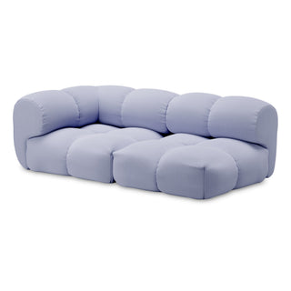 Objekte Unserer Tage Sofa | Sander Modular - Sofa - Objekte unserer Tage - DESIGN 03 LINKS (2.5-SITZER) - FLIEDERBLAU (VIDAR 4 0723 BY KVADRAT/RAF SIMONS)