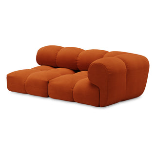 Objekte Unserer Tage Sofa | Sander Modular - Sofa - Objekte unserer Tage - DESIGN 03 RECHTS (2.5-SITZER) - BERNSTEIN (A PERFECT FLOWER COL. 008 BY DEDAR)